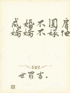 成婚不圆房重生娇娇不嫁他急了免费观看