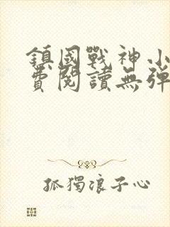 镇国战神小说免费阅读无弹窗