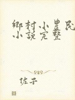 乡村小农民有声小说完整