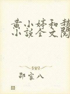 黄小婷和赵叔的小说全文阅读封面