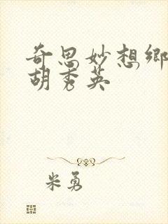 奇思妙想乡村情胡秀英