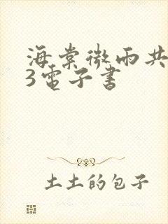 海棠微雨共归途3电子书封面