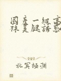 国产一级高跟丝袜美腿诱惑