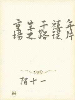 重生千禧年之官场之路从片警开始