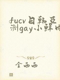 fucv日韩亚洲gay小鲜肉