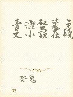 青涩启蒙免费全文小说在线阅读