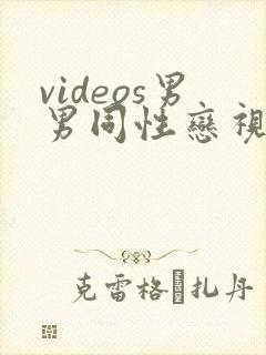 videos男男同性恋视频