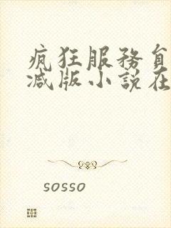 疯狂服务员无删减版小说在线阅读