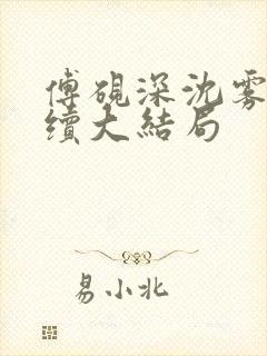 傅砚深沈雾眠后续大结局封面