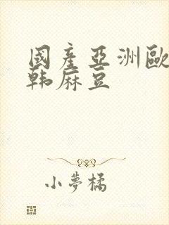 国产亚洲欧美日韩麻豆