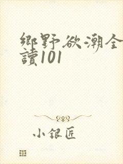 乡野欲潮全文阅读101