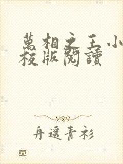 万相之王小说精校版阅读