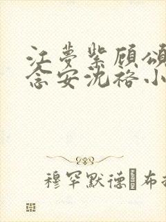 江梦紫顾颂然乔念安沈裕小说