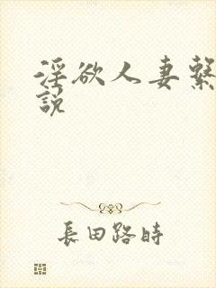淫欲人妻系列小说