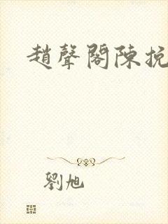 赵声阁陈挽小说