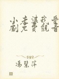 小老婆我爱你短剧免费观看高清