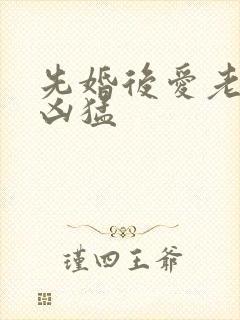 先婚后爱老公超凶猛