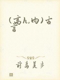 (高h,肉)古言