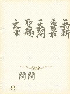 文圣天尊无防盗笔趣阁最新章节