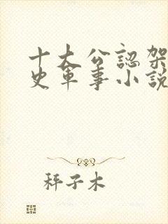 十大公认架空历史军事小说封面