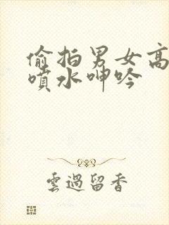 偷拍男女高潮了喷水呻吟