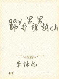 gay 男男 帅哥视频chinese封面