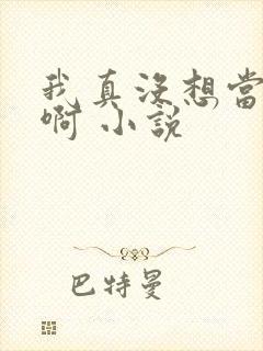 我真没想当反派啊 小说