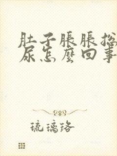 肚子胀胀总想拉尿怎么回事封面