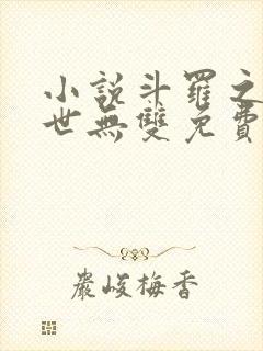 小说斗罗之我举世无双免费阅读