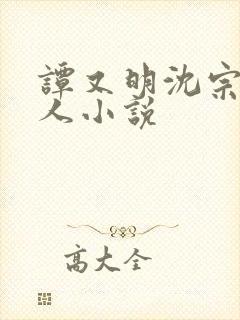 谭又明沈宗年同人小说