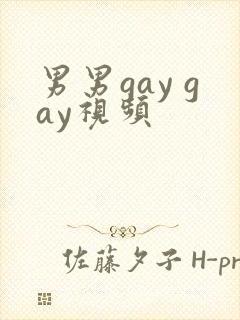 男男gay gay视频