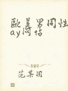 欧美男同性恋gay网站