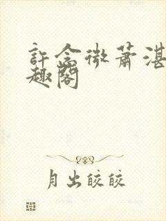 许念微萧湛明笔趣阁