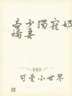 帝少独宠奶萌小娇妻