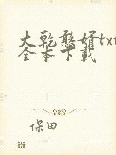 大乾憨婿txt全本下载