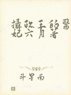 摄政王的医品狂妃六月著