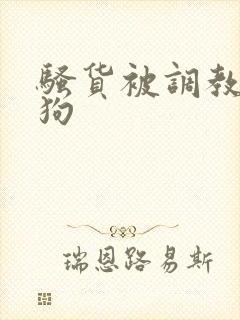 骚货被调教成母狗