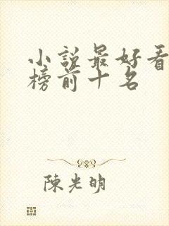 小说最好看排行榜前十名