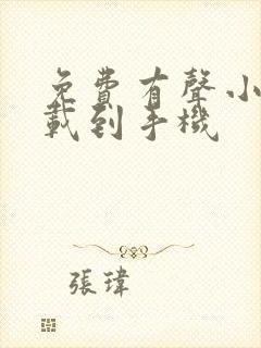 免费有声小说下载到手机封面