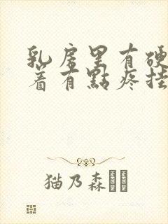 乳房里有硬块捏着有点疼挂什么科