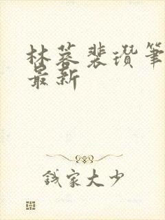 林蓉裴瓒笔趣阁最新
