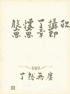 朕怀了摄政王的崽崽章节