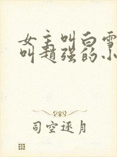 女主叫白雪男主叫赵强的小说