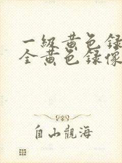 一级黄色录像片全黄色录像封面