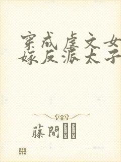 穿成虐文女主改嫁反派太子啦