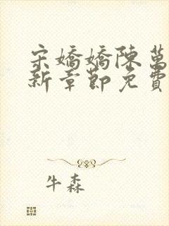 宋娇娇陈万里最新章节免费阅读