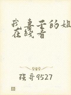 我妻子的姐姐2在线看