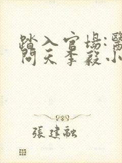 踏入官场:医道问天李毅小说封面