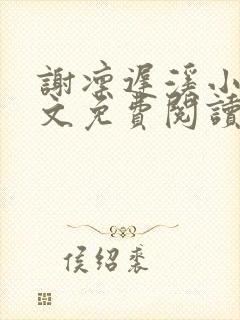 谢凛迟溪小说全文免费阅读最新章节封面