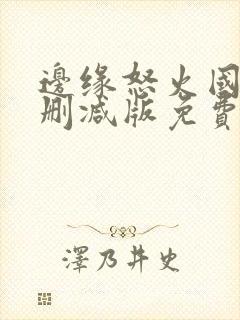 边缘怒火国语未删减版免费播放封面